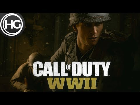 Call of Duty: WWII - All Cutscenes (Game Movie)