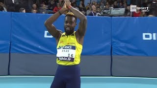 Liévin 2018 : Finale 200 m M (Meba-Mickael Zeze en 20''65) Liévin 2018 : Finale 200 m M (Meba-Mickael Zeze en 20''65)
