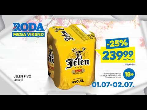 Roda MEGA vikend 1 - 2.07.2017.