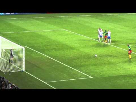 Cameroon v. Netherlands, 2010 FIFA WC-Samuel Etoo GOAL