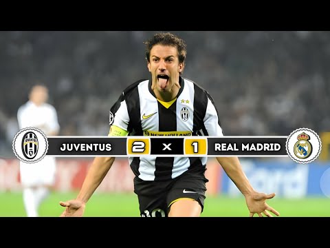 Juventus × Real madrid | 2 × 1 | HIGHLIGHTS | All Goals | Champions league 2007/08