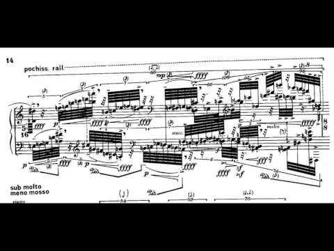 Brian Ferneyhough - Lemma-Icon-Epigram (w/ score) (for piano solo) (1981)