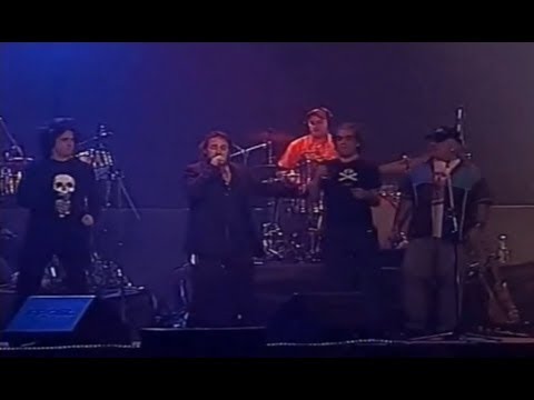 Vicentico, Andrés Calamaro, Daniel Melingo y Sr. Flavio - Ayer (Estadio Obras / 15 de junio de 2007)