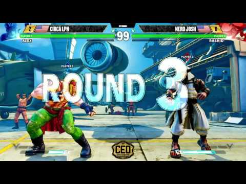 "BBR" SFV AT CEO2016 - CIRCA LPN vs NERD JOSH (1080p HD)