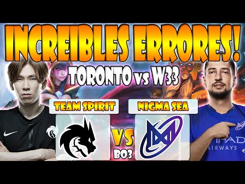 TEAM SPIRIT VS NIGMA GALAXY SEA BO3[GAME 1] GAMERS GALAXY INVITATIONAL SERIES DUBAI 2022 - DOTA 2