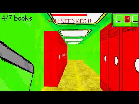 Barry's Basics to a good doried (Um Mod de Baldi's Basics feito por Martin the goof games)