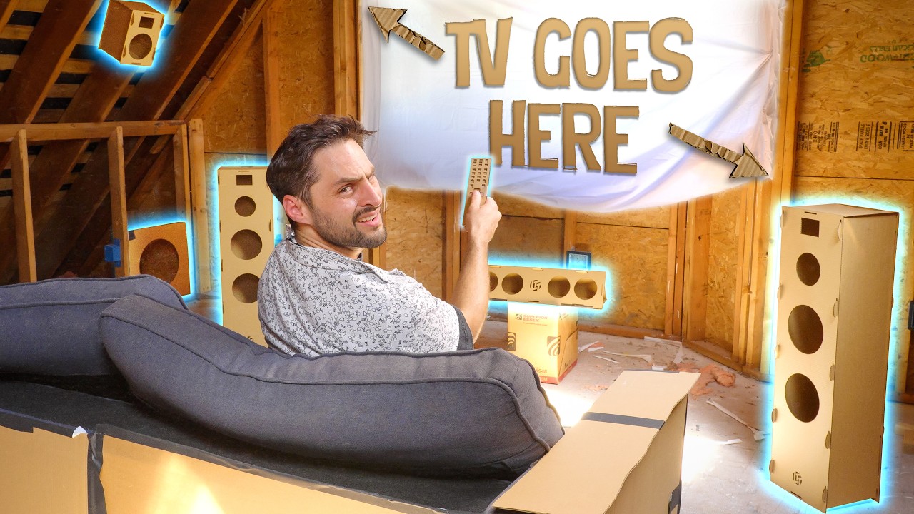 I Built a Fake Home Theater…