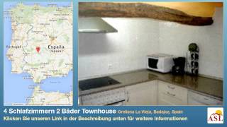 preview picture of video '4 Schlafzimmern 2 Bäder Townhouse zu verkaufen in Orellana La Vieja, Badajoz, Spain'