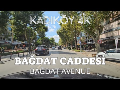 Bağdat Avenue – Bağdat Caddesi Istanbul 4K Drive from Suadiye to Ziverbey – Turkey 4K Drive