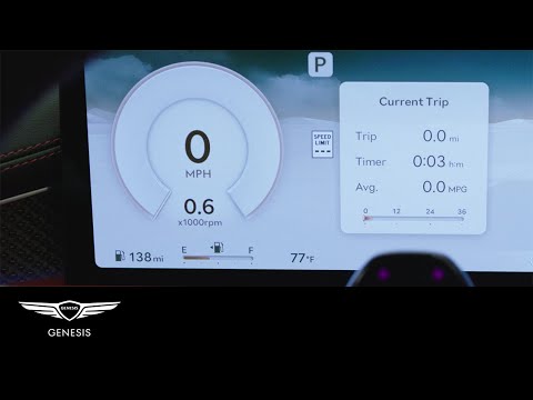 How to Use the Instrument Cluster | 2025 G80 | How-To | Genesis USA