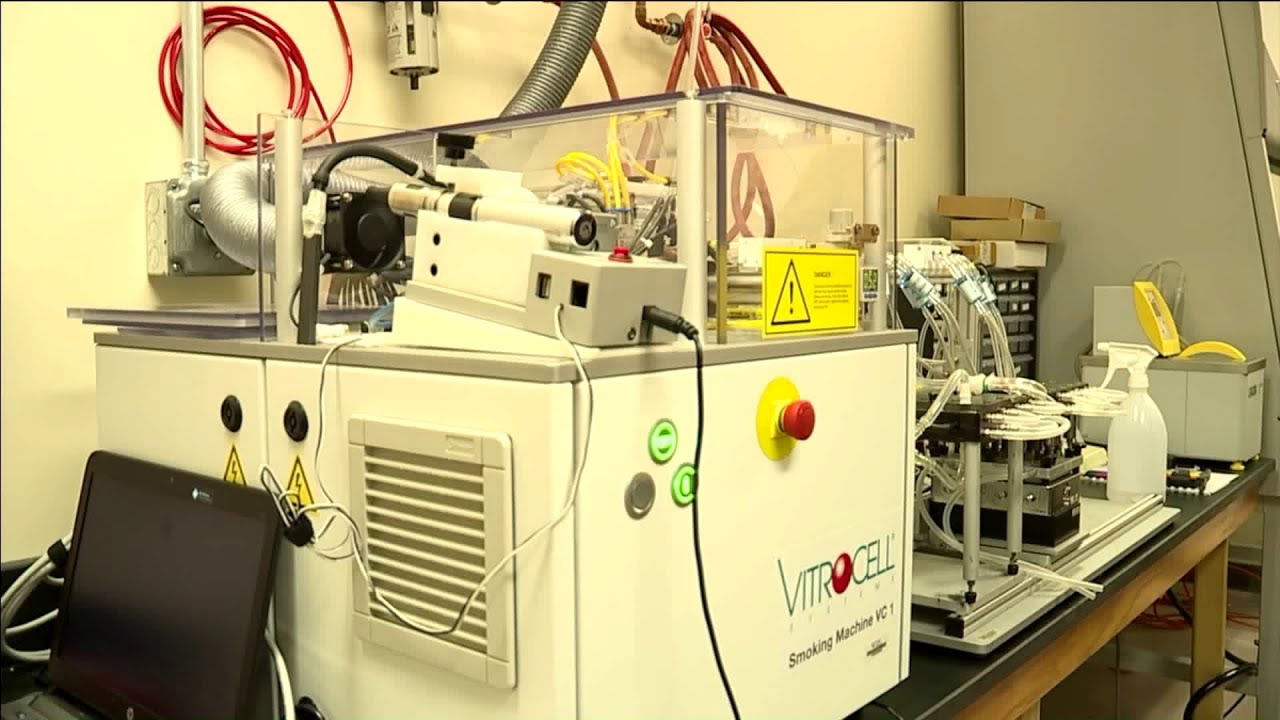 `Vaping robot` helping to study effects of e-cigs