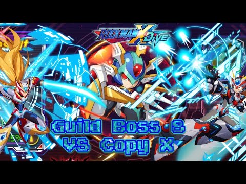 Megaman X Dive - Guild Boss 8 VS COPY X