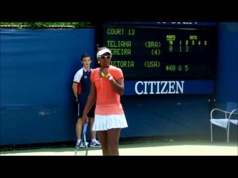 Victoria Duval Wins at US Open