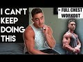 Why I Need To Stop Dieting | Full Chest Workout w/ Voiceover