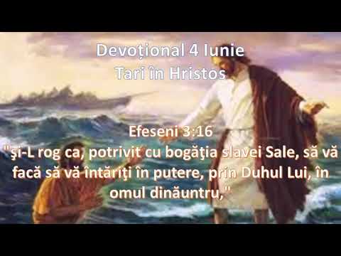 Devoțional 4 Iunie - Tari în Hristos