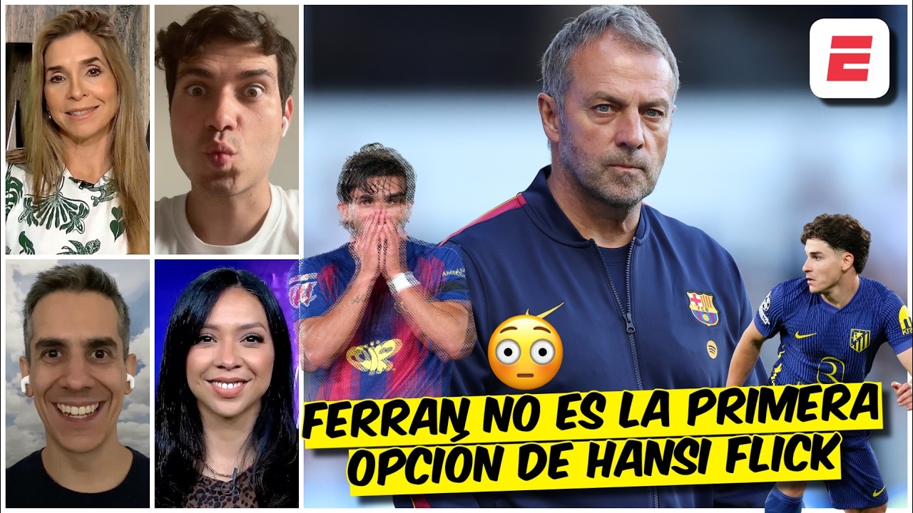 HANSI FLICK NECESITA un 9 DE VERDAD para el BARCELONA, NO CONFÍA en FERRAN TORRES | Exclusivos
