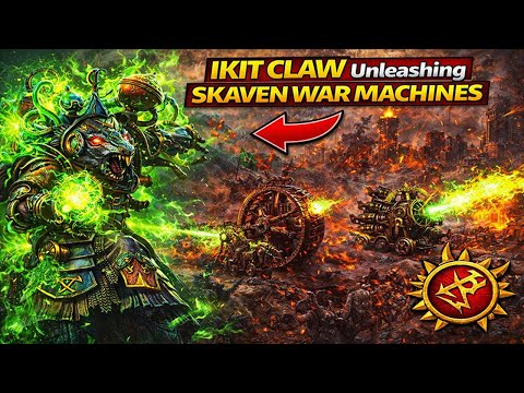Ikit Claw Unleashing Skaven War Machines