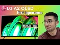 LG A2 OLED 55” 4K Smart TV | Quick First Impressions ⚡️