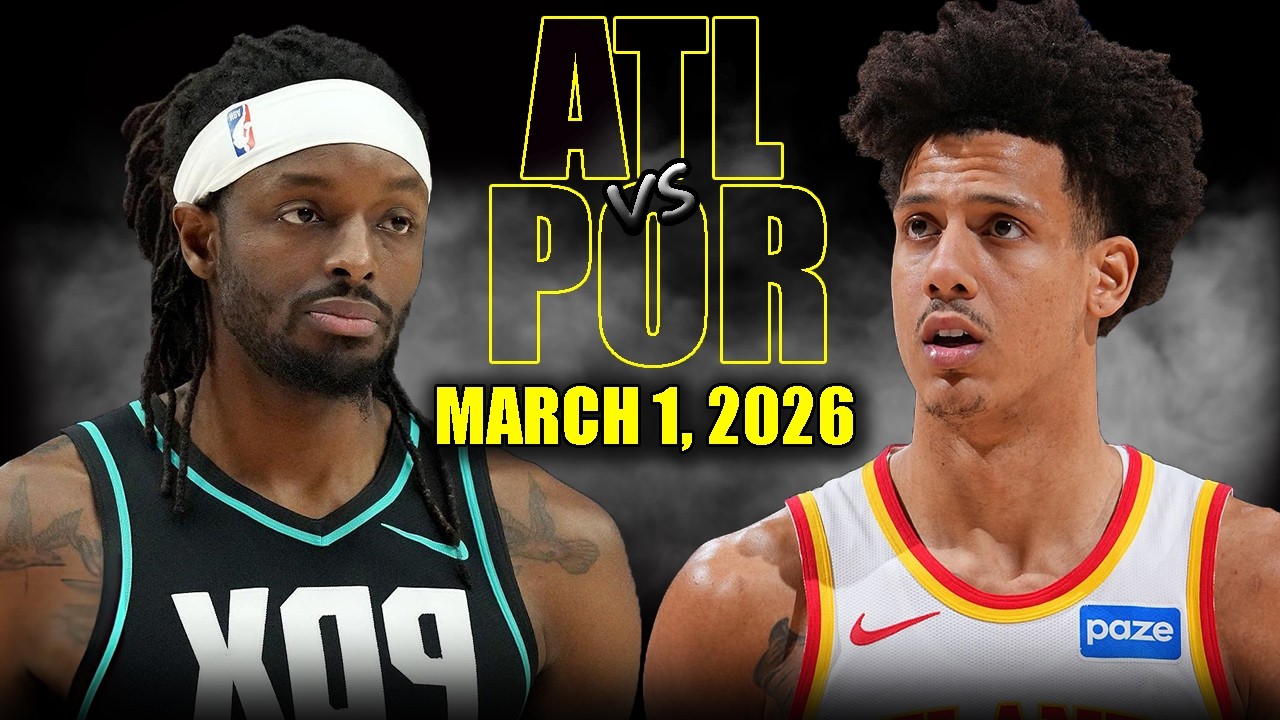 3월02일 포틀랜드 애틀랜타 NBA 하이라이트