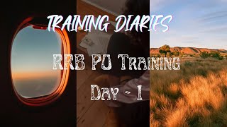 Training Diaries - Day 1 Training As RRB PO || Full Day Vlog || @deepaknakhwa