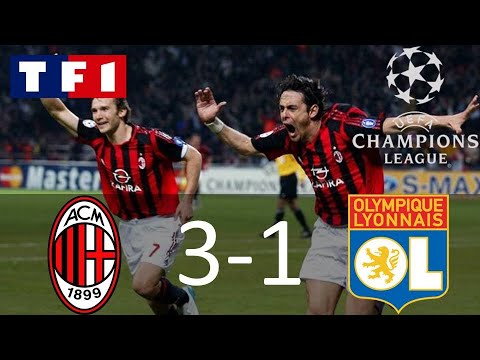 AC Milan 3-1 OL | Quarter-final second leg | Champions League 2005/2006 | TF1/FR