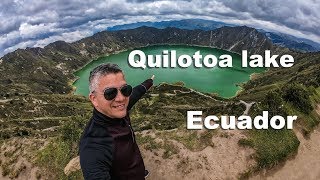 Last stop in Ecuador - a visit to Lago Quilotoa