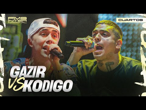 Kodigo vs Gazir (Cuartos) – Final San Salvador (El Salvador). – FMS (Internacional 2025)