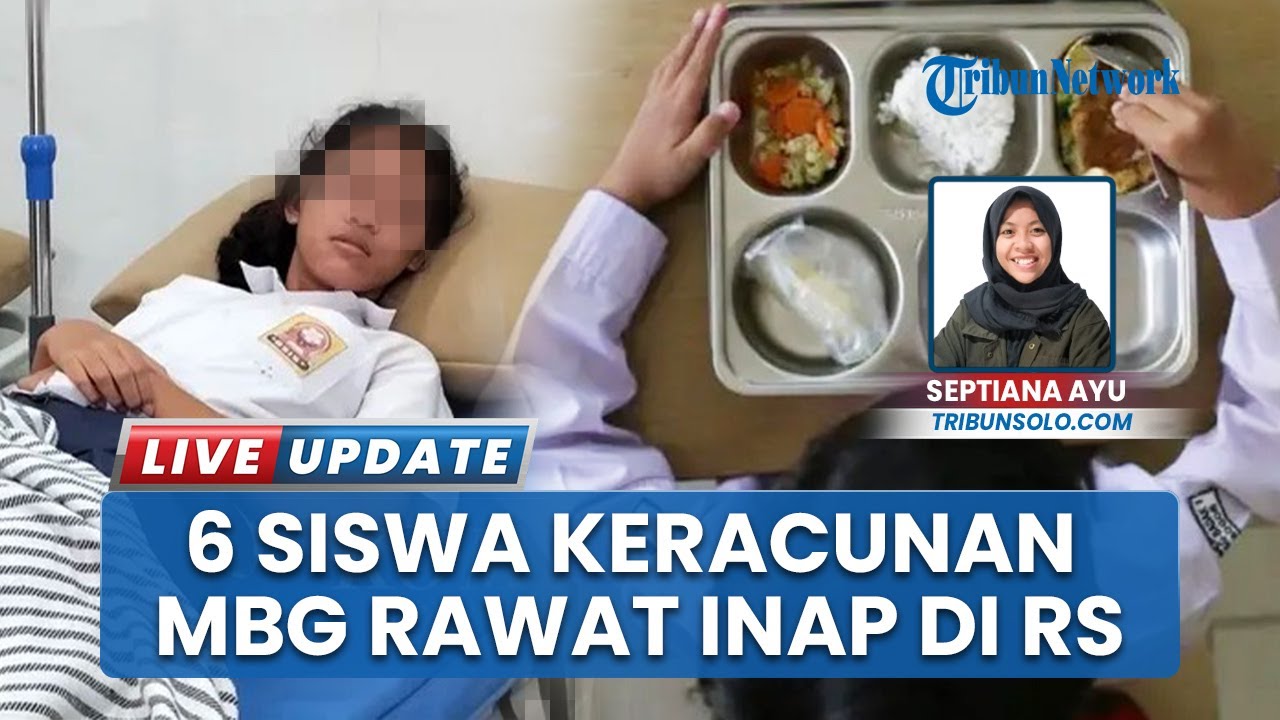 Update Kasus Dugaan Keracunan MBG di Gemolong Sragen, 6 Siswa Jalani Rawat Inap di RS