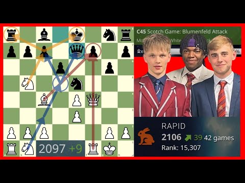 The BLUMENFELD Scotch that got me to 2100 ELO!!!