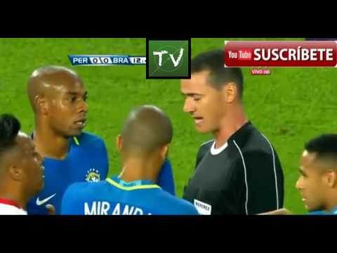 Perú vs Brasil Clasificatorias Rucia 2018 Partido Completo