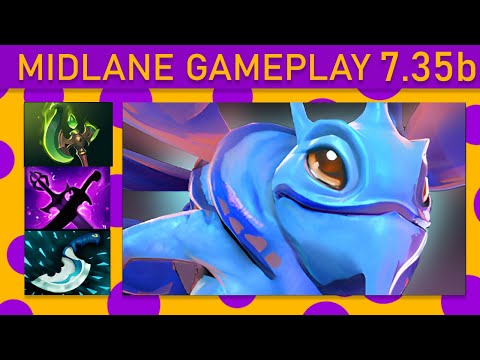 ⭐No!ob™ Puck 20+ Kills! Mid Gameplay 7.35b - Dota 2 Top MMR