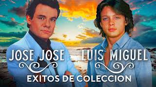 JOSE JOSE &amp; LUIS MIGUEL SOLO EXITOS - MIX BALADAS MAS ROMANTICAS DE 80S 90S