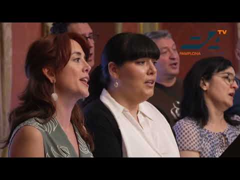 [VIDEO] Recepción  a la Coral de Cámara de Pamplona en el 80 aniversario de su constitución