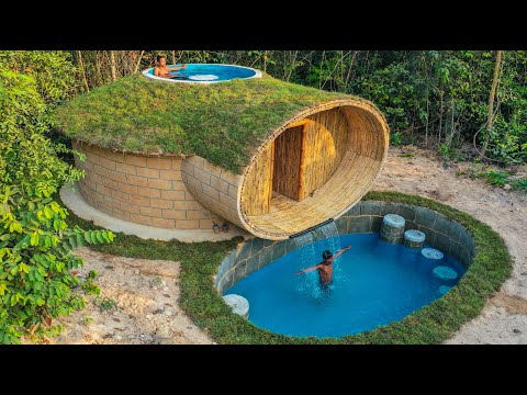 Building Jungle Swimming Pool For Craft House With Décor Private Living Room