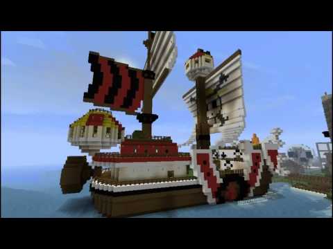Thousand Sunny Of One Piece Pirate Ship Minecraft Map