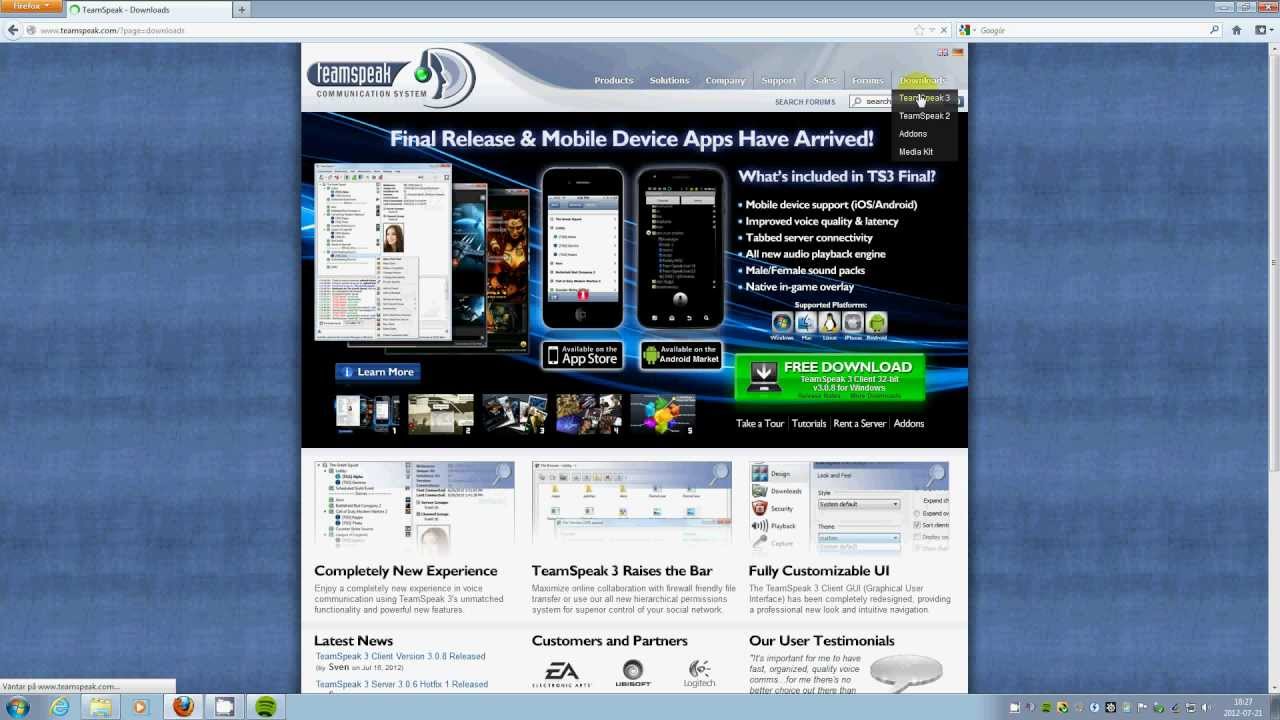 Teamspeak 3   Video Tutorial