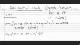 Mod-01 Lec-15 Opamp, ideal opamp circuits, non-inverting and inverting amplifiers;