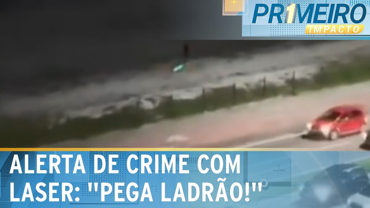 “Pega ladrão”: moradores usam laser para alertar motoristas | Primeiro Impacto (12/11/24)