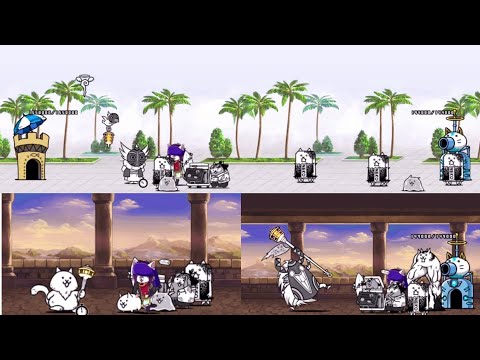 The Battle cat - Heavenly tower floor 30 / 40 / 50(one line up + cheese)[Prometheus]