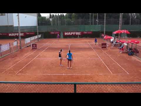 Laia Conde (Black Tank) - Doubles Match - Fall 2019