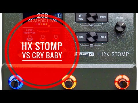 🎸 HX Stomp WAH Versus Crybaby WAH