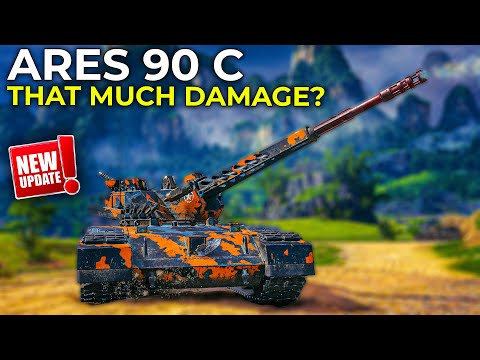 *NEW* Tier 11 ARES 90 C First Gameplay | World of Tanks Update 2.1.1