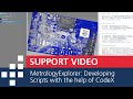 MetrologyExplorer Developing Scripts With The Help Of CodeX