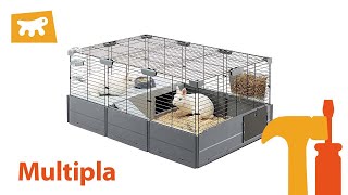 MULTIPLA Small Pet Modular Home: how to assemble