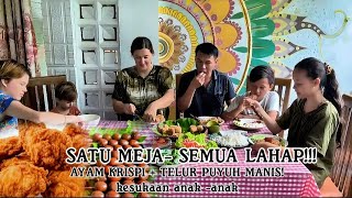 Russian Mom Makes VIRAL VILLAGE BREAKFAST 😋 Crispy, Savory Chicken + Sweet Quail Eggs on Skewers!😋