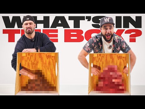 What's In The Box Challenge?! | Facing Our Fears!
