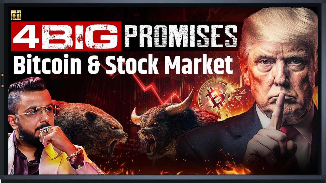 Donald Trump’s 4 Big Promises | Impact on Bitcoin & Stock Markets | Crypto Bull Run