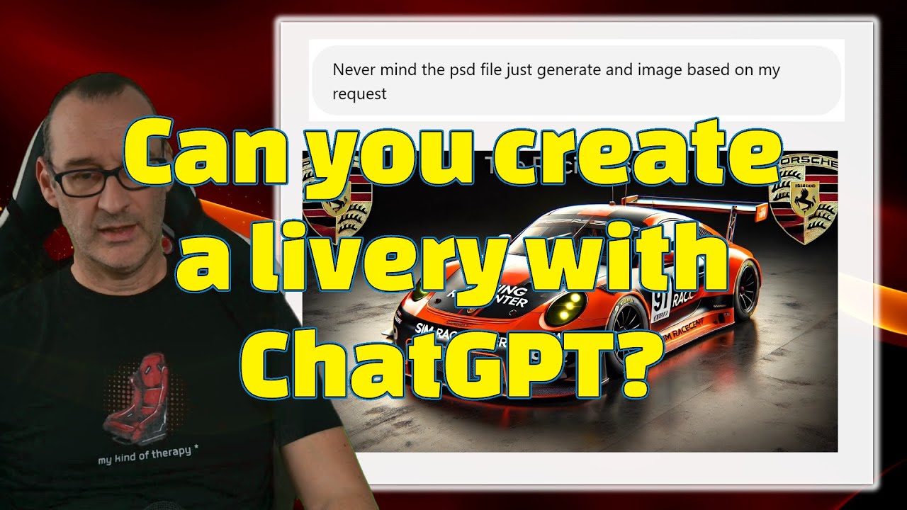 Sim RaceCenter - ChatGPT Livery Design