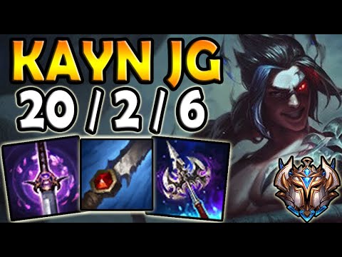 OTP Kayn vs Lee Sin [ JUNGLE ] Lol Challenger Korea