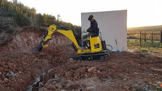 Minibager Fénix 400 PRO, benzín 14 HP KOHLER Profi elektrický štartér